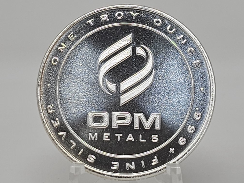 OPM Metals 1 Oz .999 Silver Round 