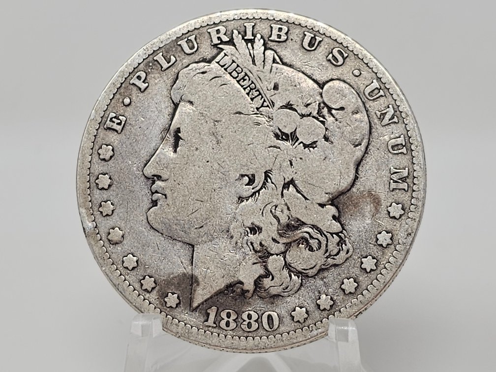 1880-O Morgan Silver Dollar 