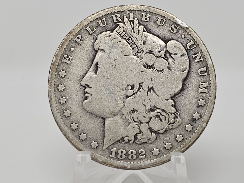 1882-O Morgan Silver Dollar 