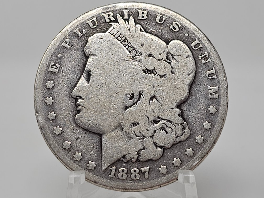 1887 Morgan Silver Dollar