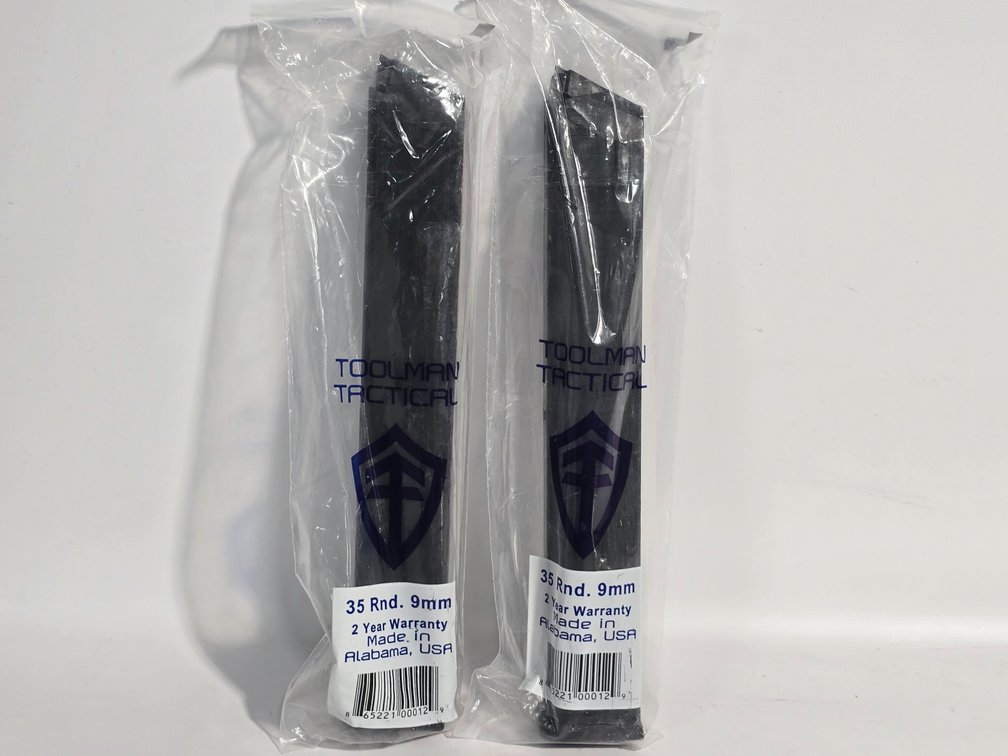 Toolman Tactical 35 Rd Glock 9mm Magazines