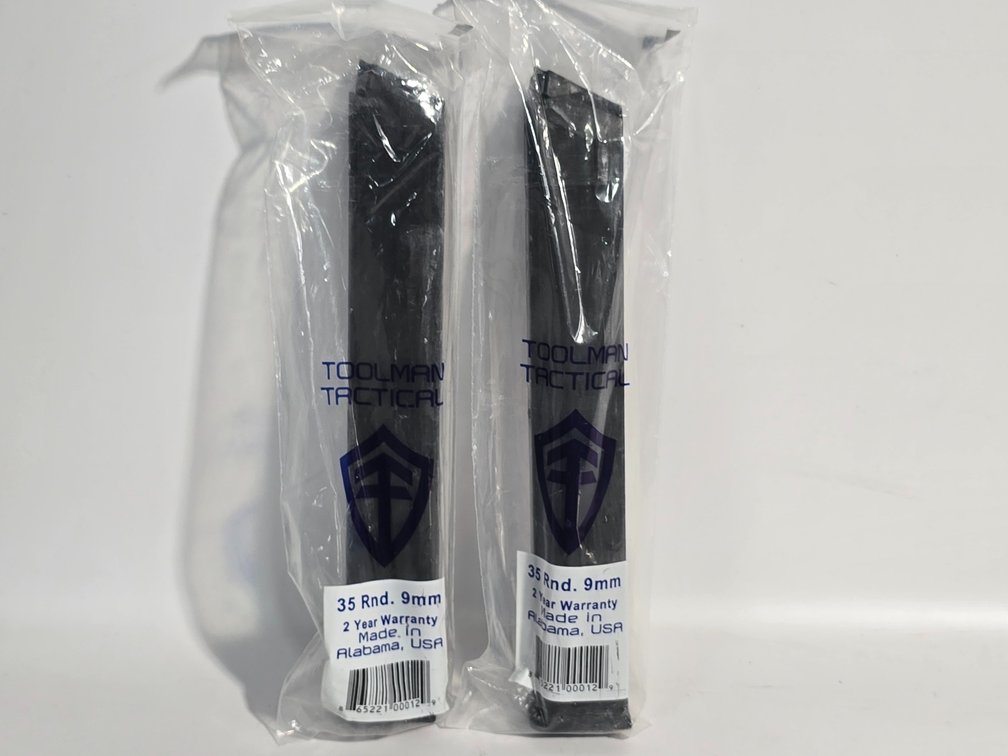 Toolman Tactical 35 Rd Glock 9mm Magazines
