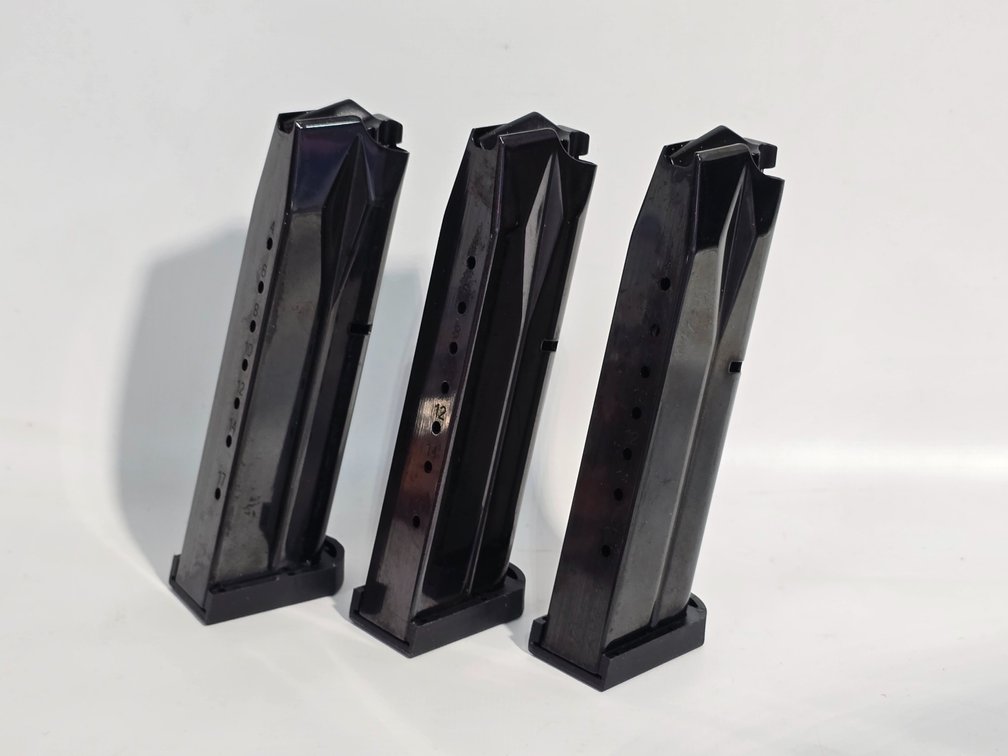 (3) Beretta 92 17 Rd Capacity Magazines