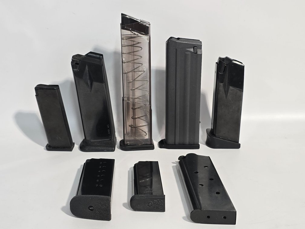 (8) Assorted Magazines - Kel-Tec, Llama, Others