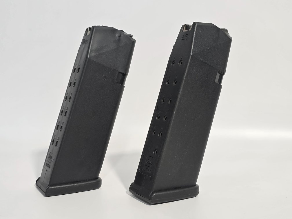 (2) Glock Magazines - 10mm & .45