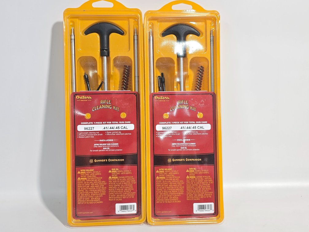 (2) Outers Rifle Cleaning Kits 