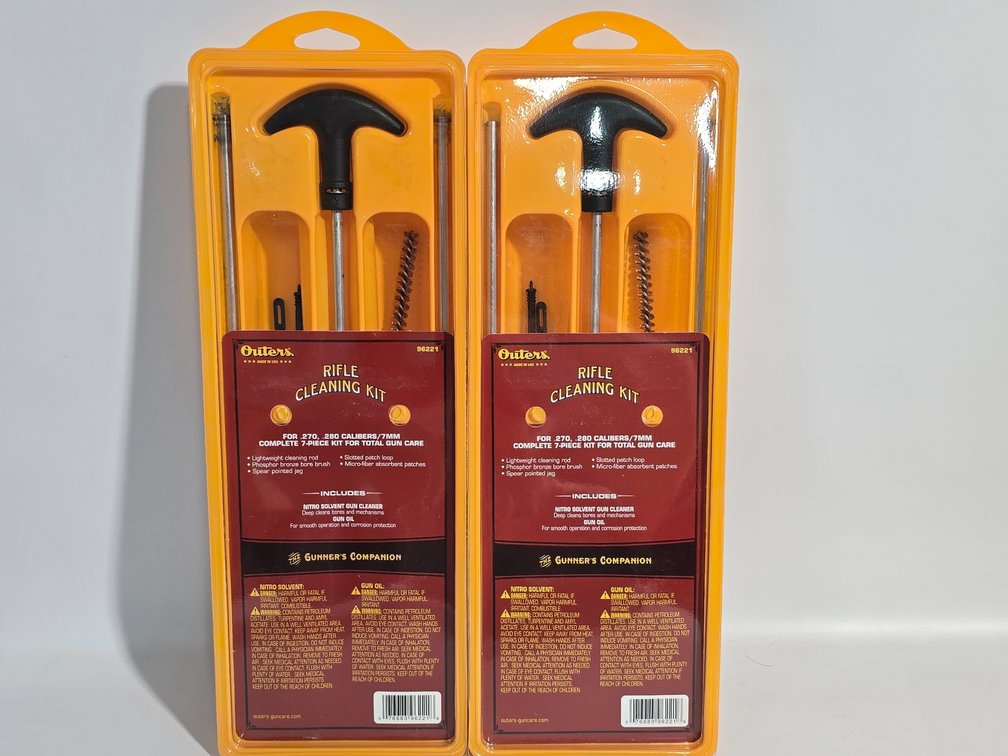 (2) Outers Rifle Cleaning Kits 
