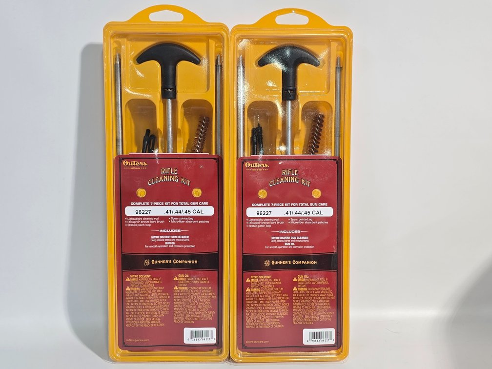 (2) Outers Rifle Cleaning Kits 