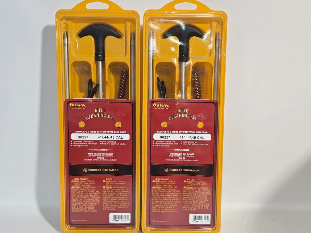 (2) Outers Rifle Cleaning Kits 