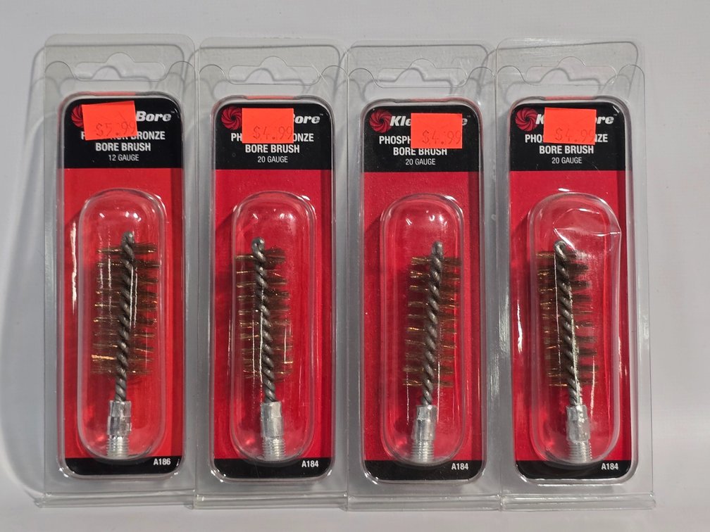 (4) Assorted Shotgun Cleaning Brushes