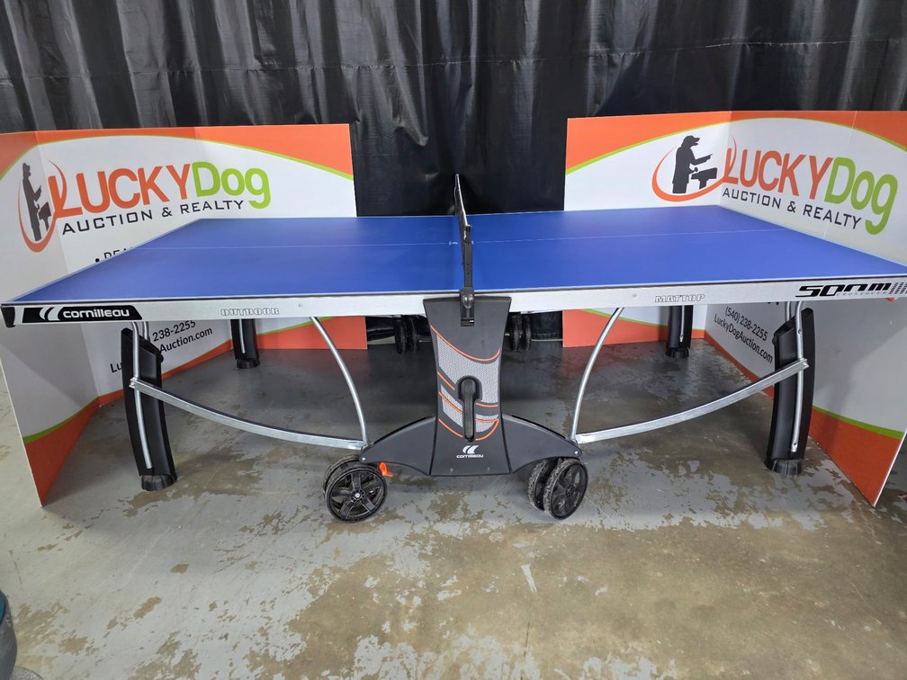 Cornilleau 500M Indoor Ping Pong Table - W/ Paddle & Balls