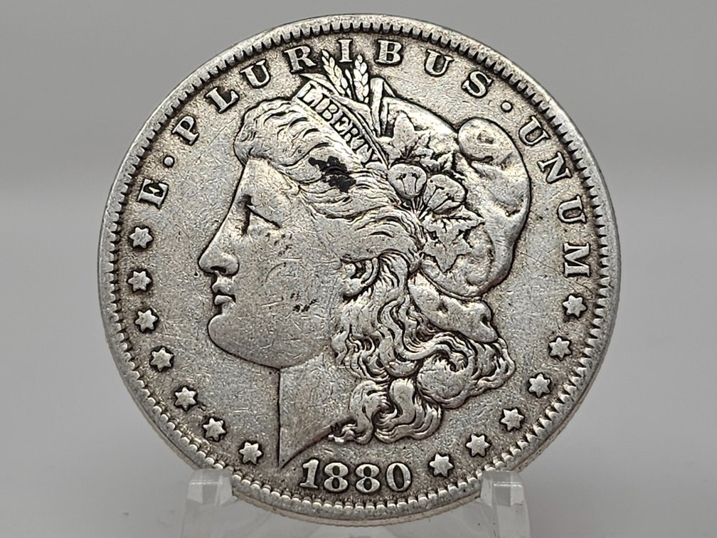 1880 Morgan Silver Dollar