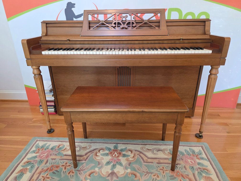 Wurlitzer Piano and Piano Bench