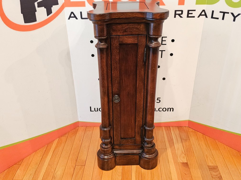 Granite-Top Plant Stand - Measures 36" Tall x 14" Wide x 14" Deep