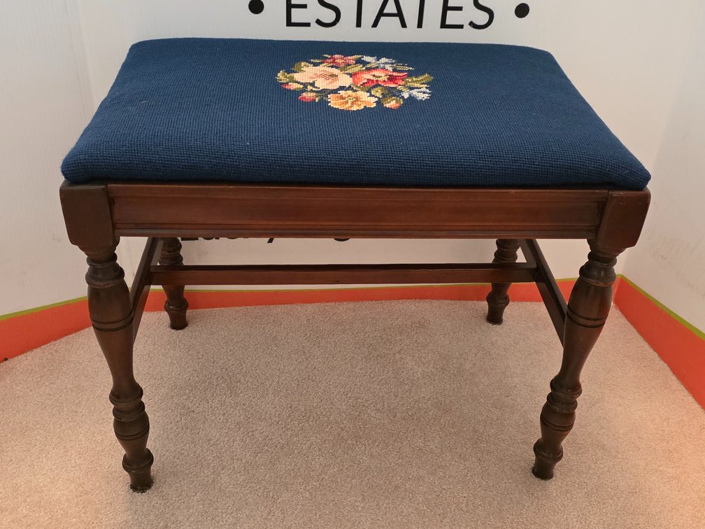 Needlepoint Bench