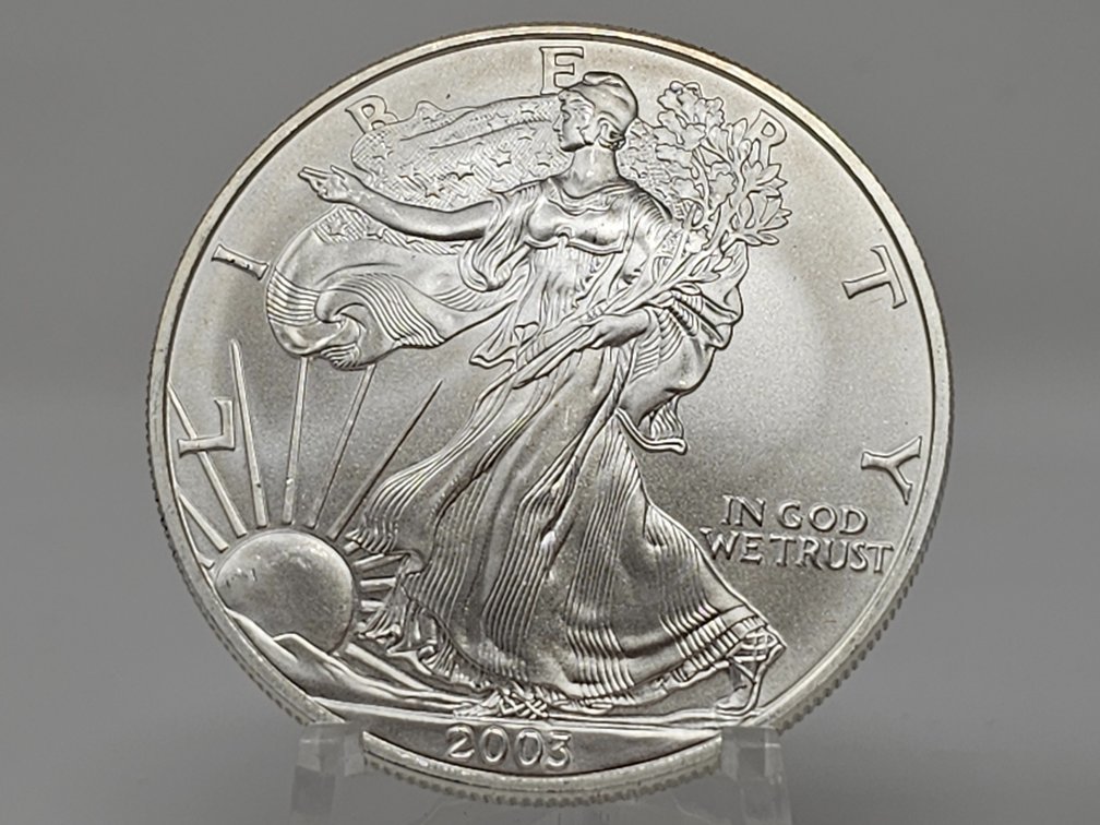 2003 American Silver Eagle 1 Oz .999 Silver Round