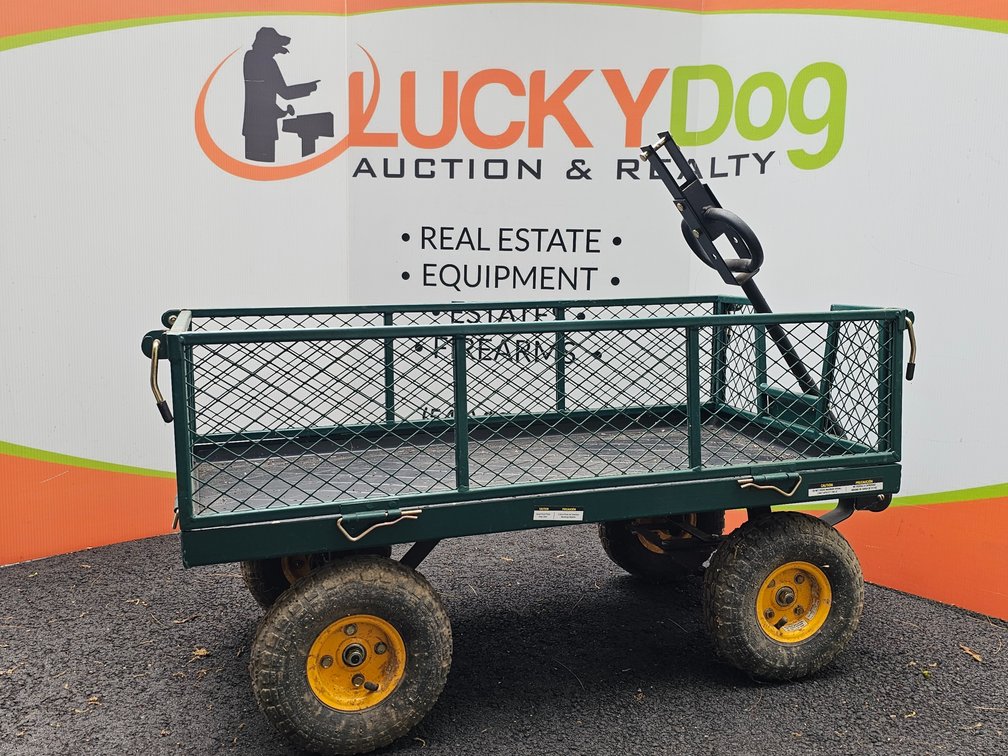 Heavy-Duty Yard Wagon w/ Collapsible Sides