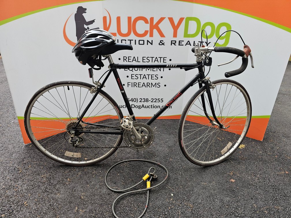 Spalding Blade Re Bicycle w/ Bell Helmet and Cord Lock