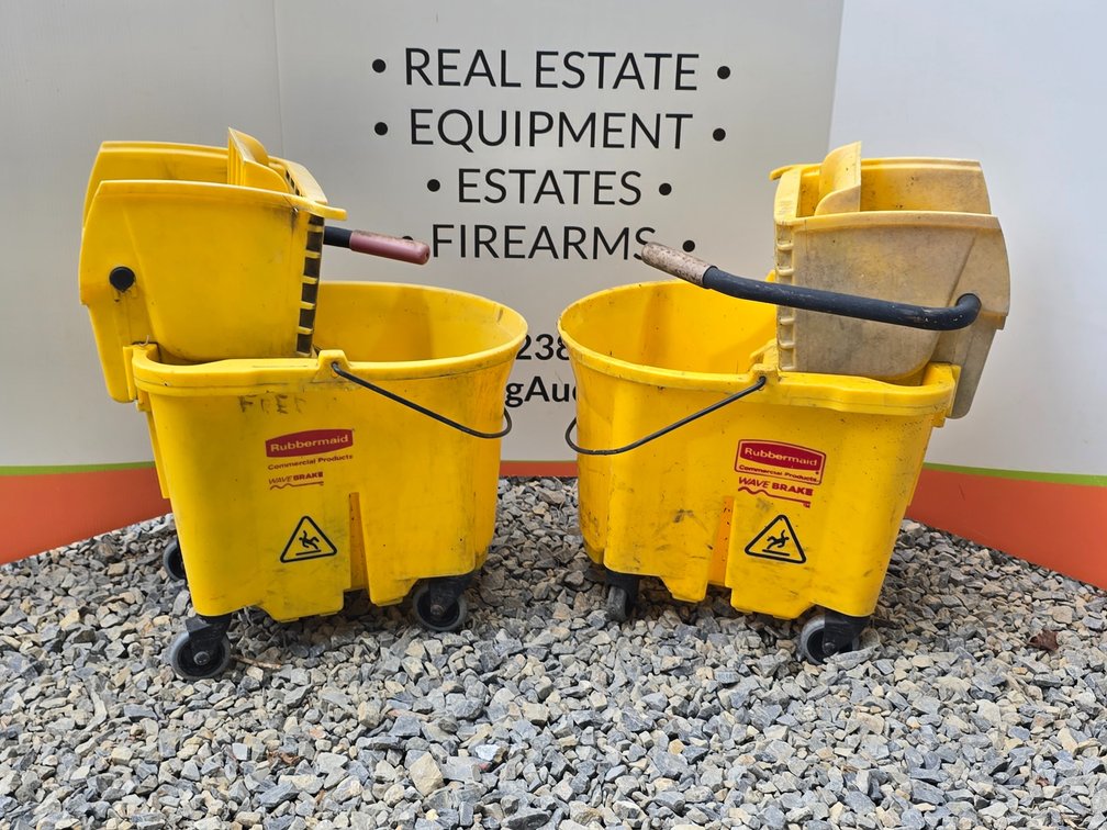 Rubbermaid WaveBrake Bucket/Wringer - Side Press