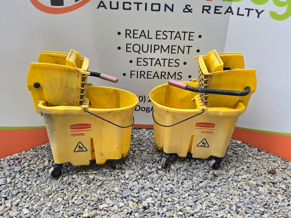 Rubbermaid WaveBrake Bucket/Wringer - Side Press