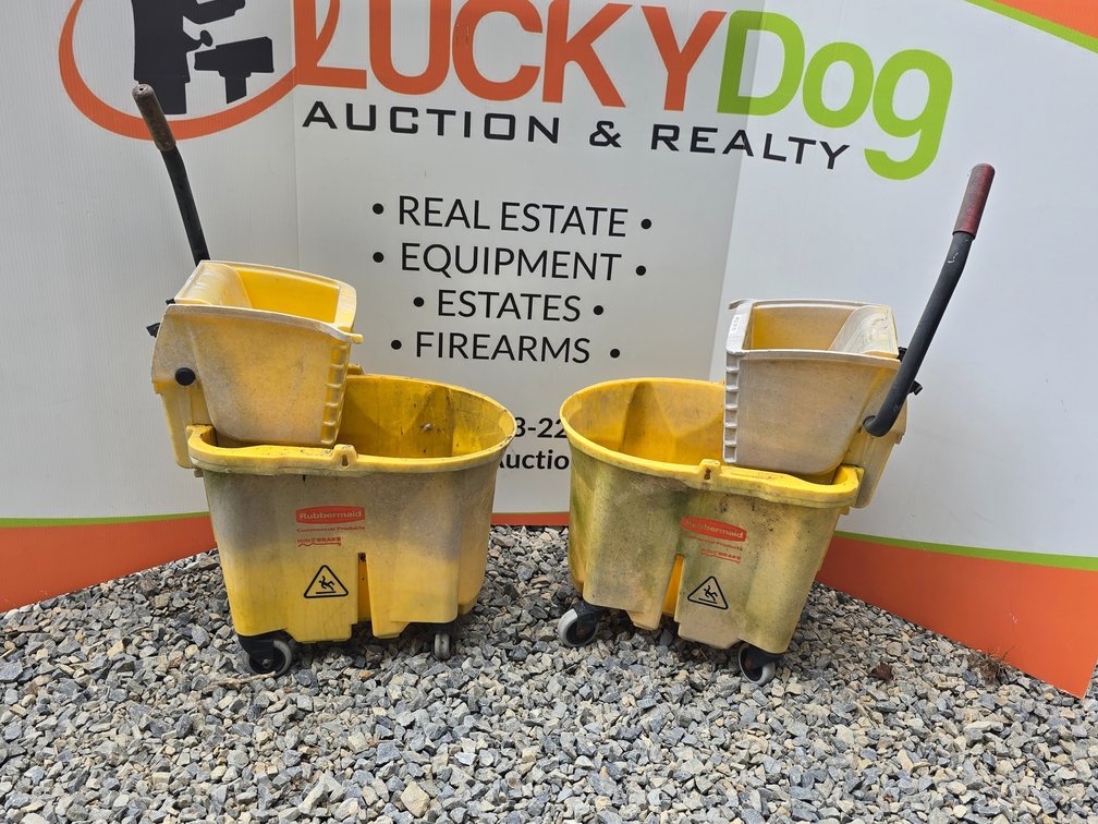 Rubbermaid WaveBrake Bucket/Wringer - Side Press