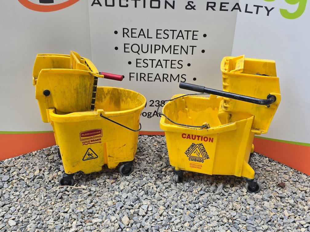 Rubbermaid WaveBrake Bucket/Wringer - Side Press
