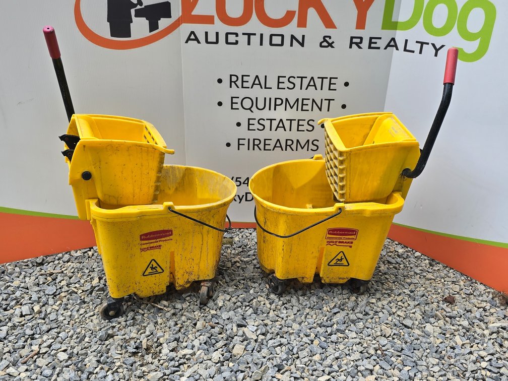 Rubbermaid WaveBrake Bucket/Wringer - Side Press