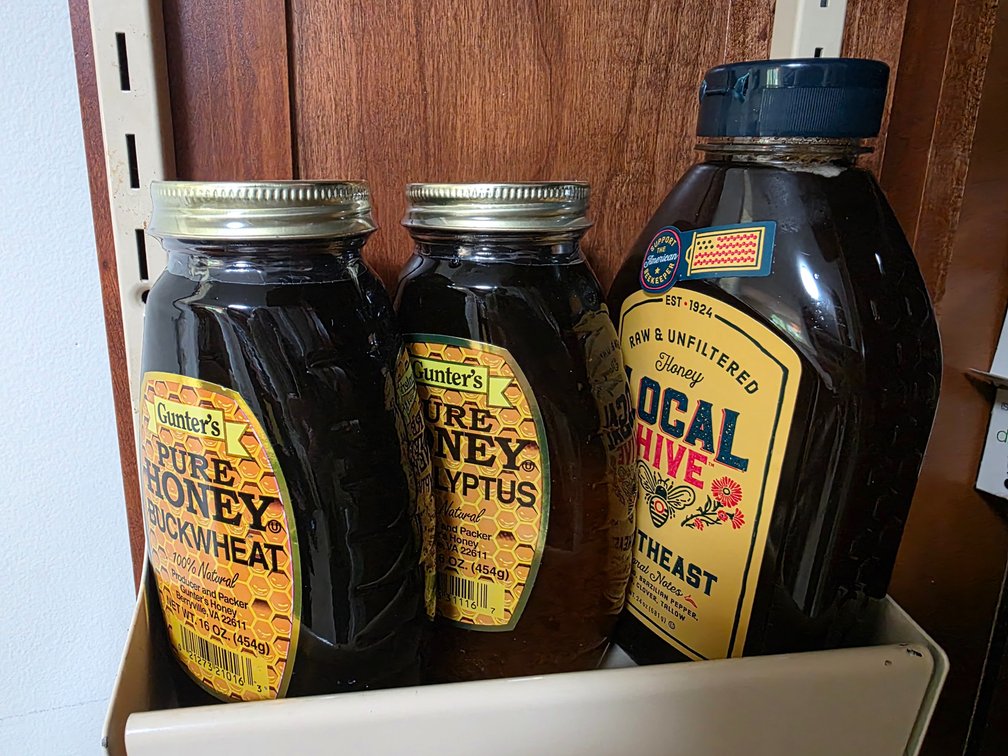 Assorted Honey - 7 Containers Included