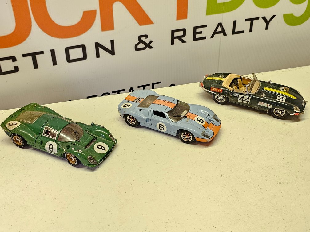 1/18th Scale Diecast Cars - 3 Included 
