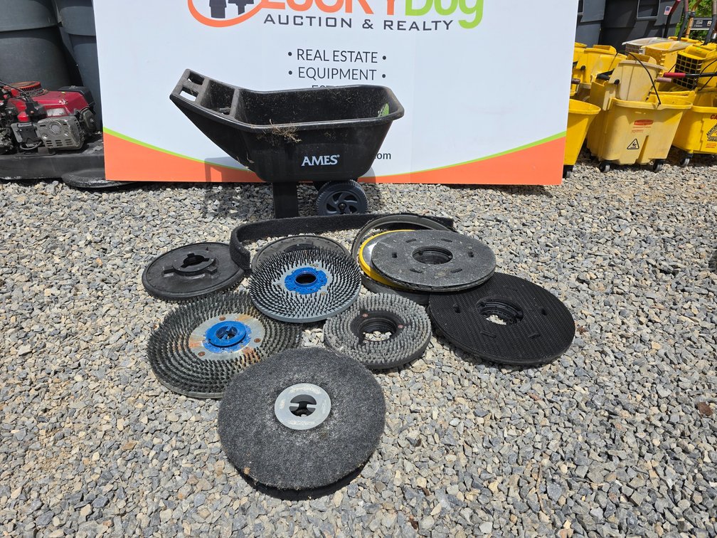 Tennant Pad Drivers - Cleaning Machine Parts - Ames Cart