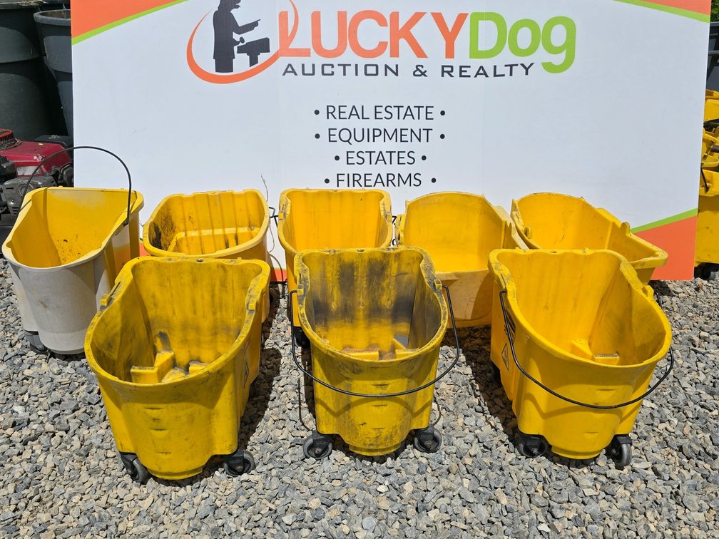 (8) Rubbermaid Mop Buckets