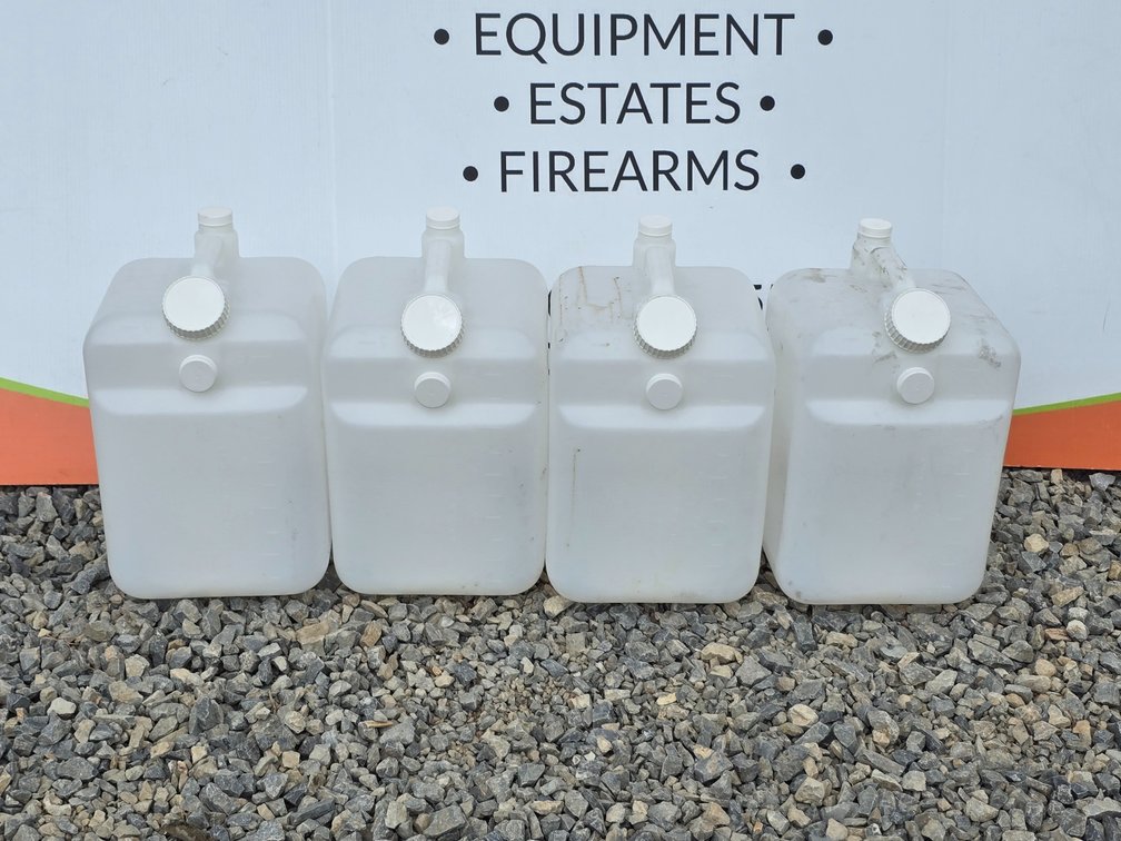 (4) 5 Gallon Liquid Storage Containers