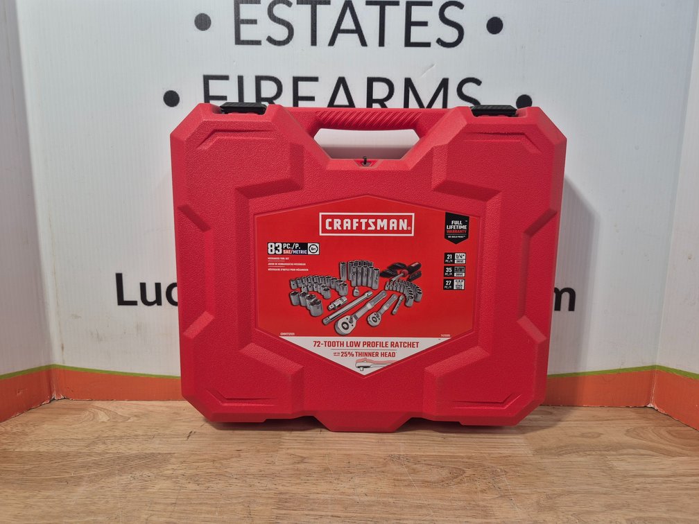 Craftsman 83pc. Mechanics Tool Set SAE/Metric (New Old Stock)
