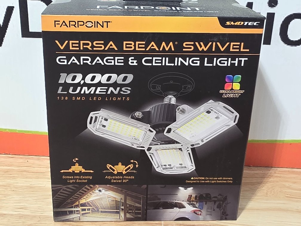 Garage and Ceiling Swivel Light