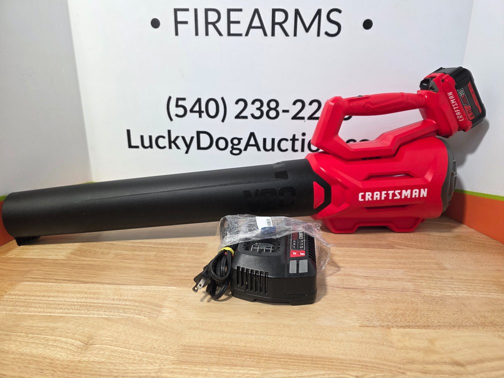 Craftsman 20 Volt Leaf Blower with Battery and Battery Charger