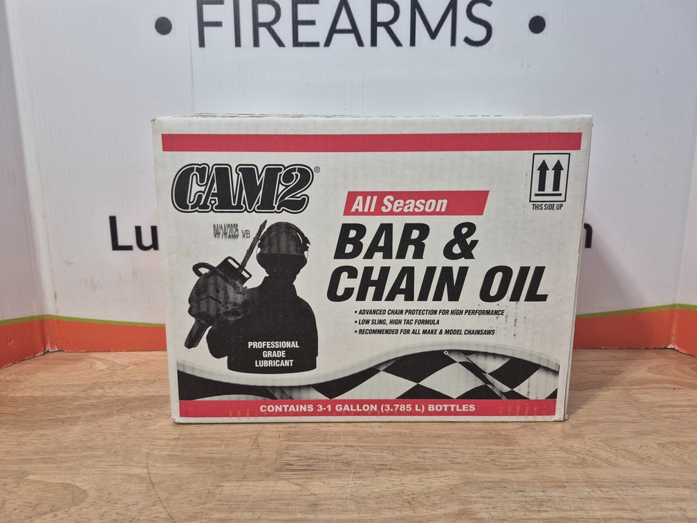 Cam2 All Season Bar & Chain Oil (3 - 1 Gallon Bottles Included)