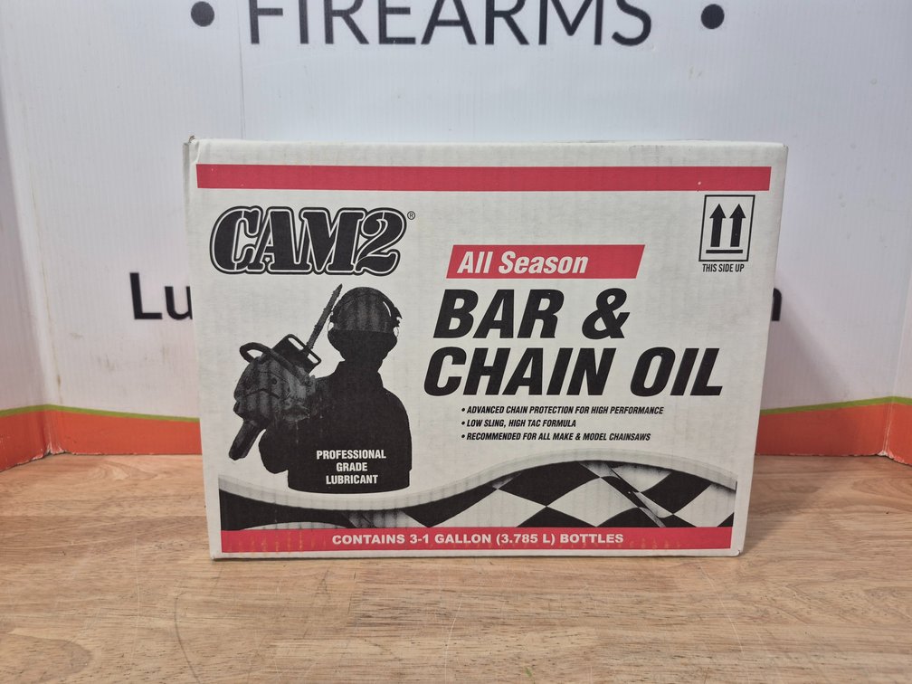 Cam2 All Season Bar & Chain Oil (3 - 1 Gallon Bottles Included)