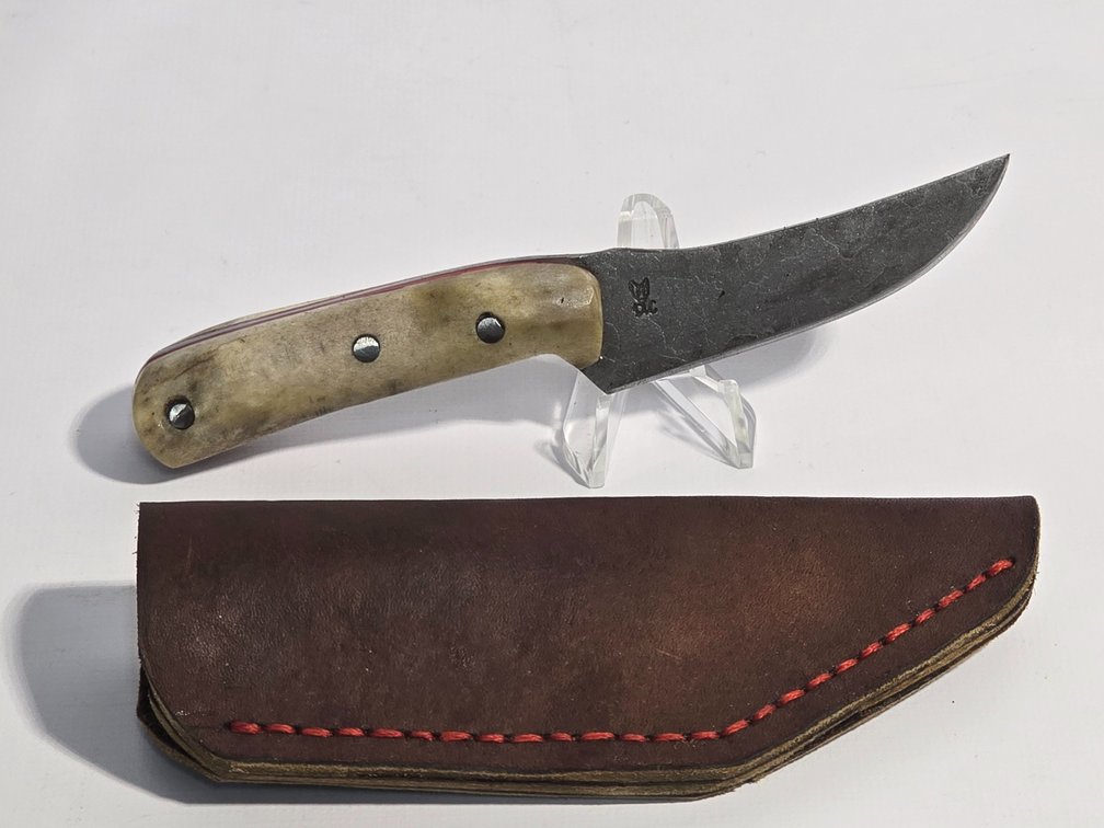 Handcrafted Fixed Blade Knife w/ Sheath