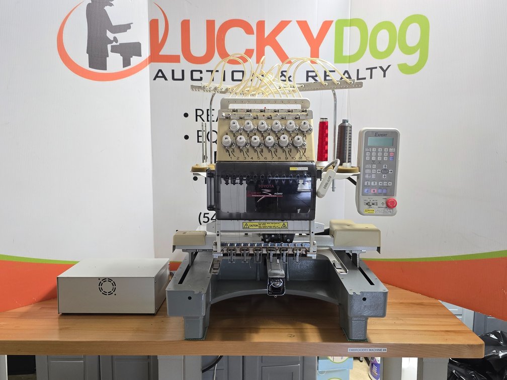 Toyota Expert AD680 Computerized Embroidery Machine