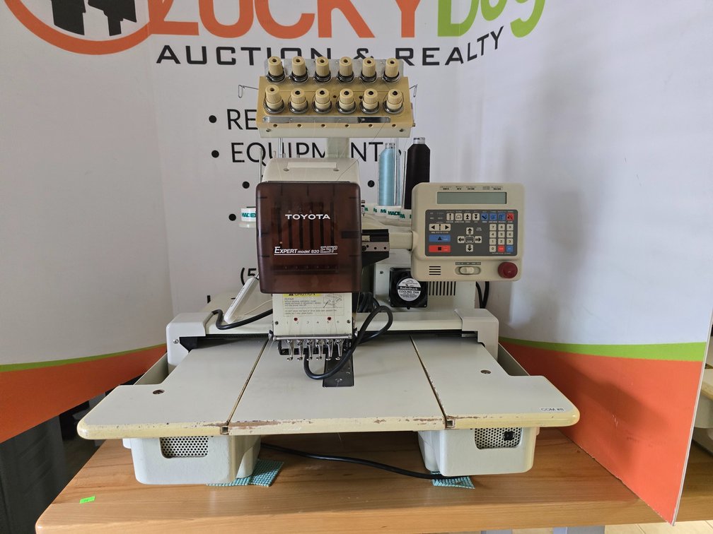 Toyota Expert Model 820 ESP Embroidery Machine