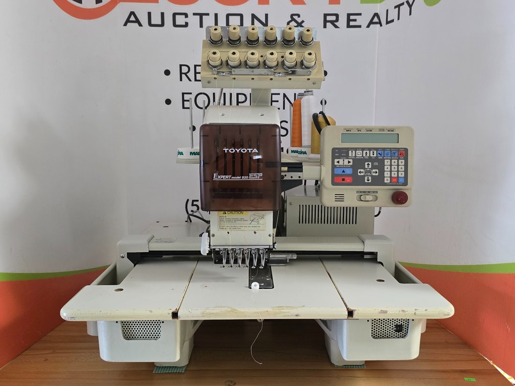 Toyota Expert Model 820 ESP Embroidery Machine