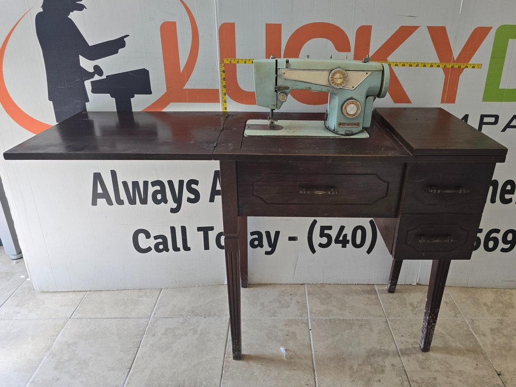 Vintage Good Housekeeper Sewing Machine Cabinet