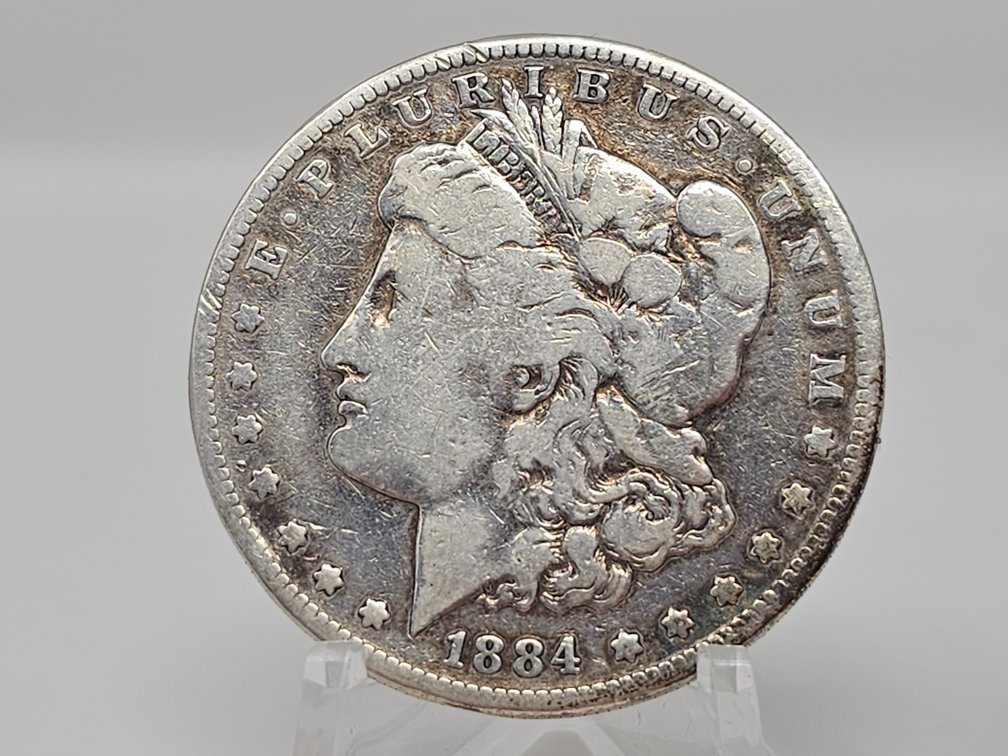 1884-S Morgan Silver Dollar