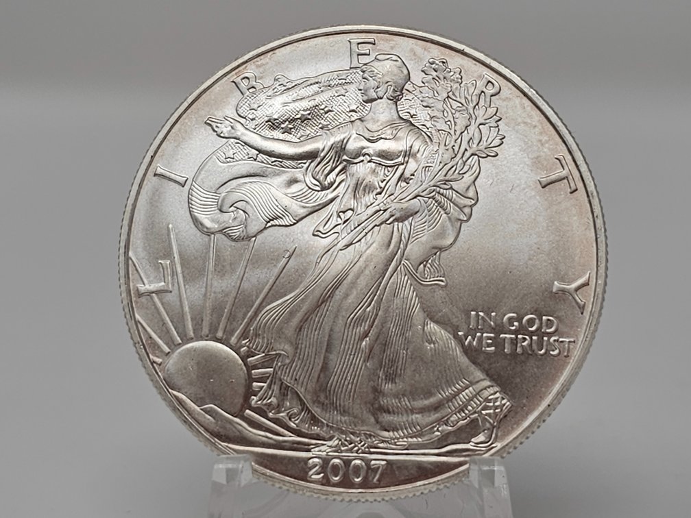 2007 American Silver Eagle 1 Oz. 999 Silver