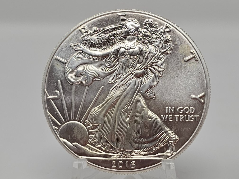 2016 American Silver Eagle 1 Oz. 999 Silver