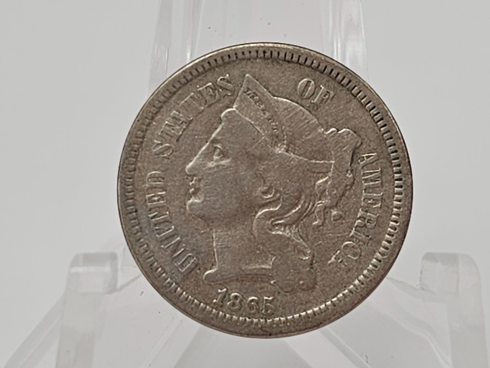 1865 3-Cent Nickel 