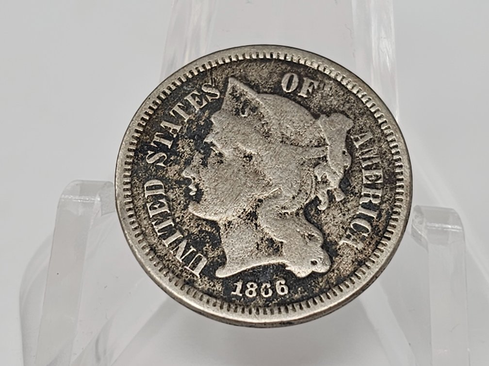 1866 3-Cent Nickel 