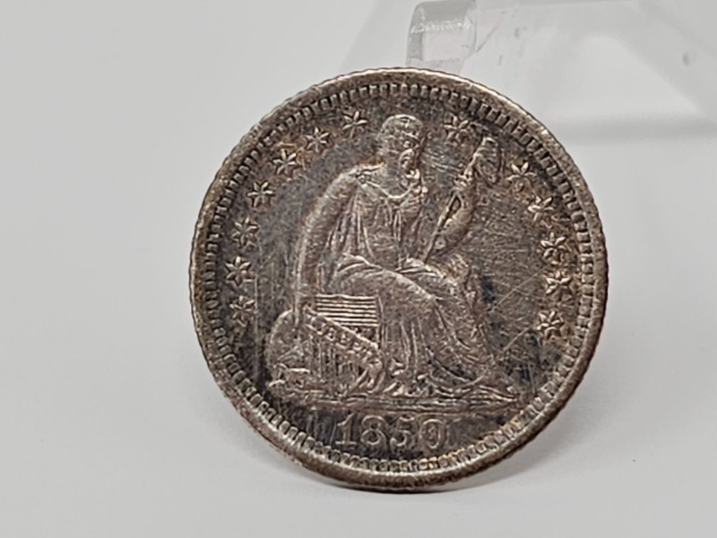 1850-O Silver Half Dime