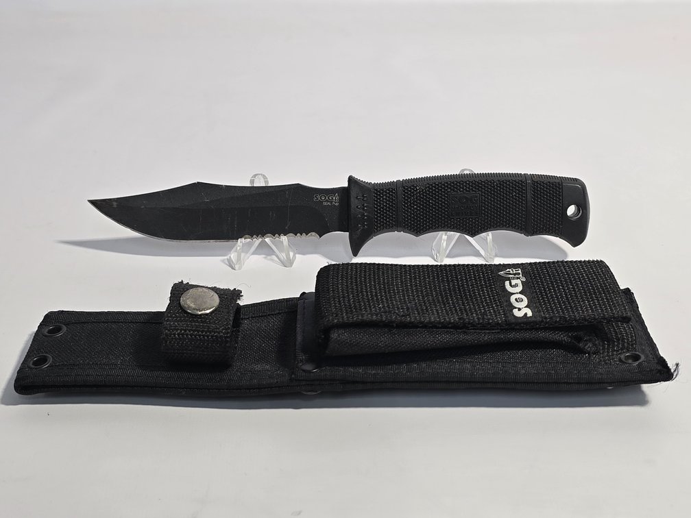 SOG Seal Pup Fixed Blade w/ Sheath
