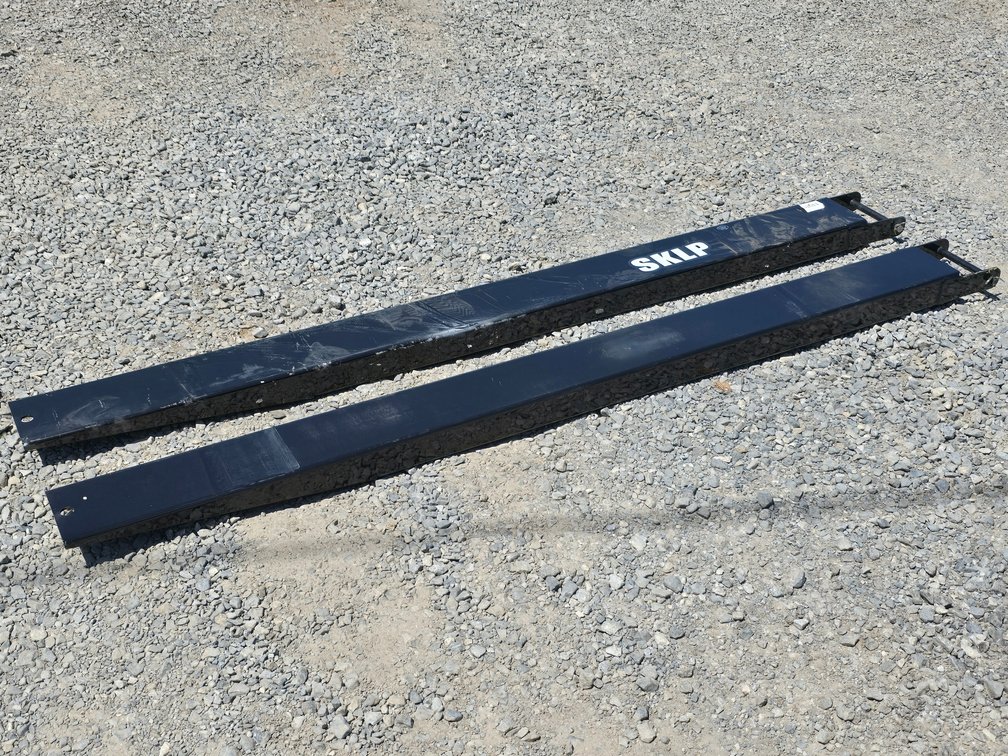 Unused Giyi 7' Pin-On Fork Extensions